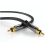 KabelDirekt KabelDirekt 3m RCA Audio Video Cable PRO Series | FORMYANMAR.COM